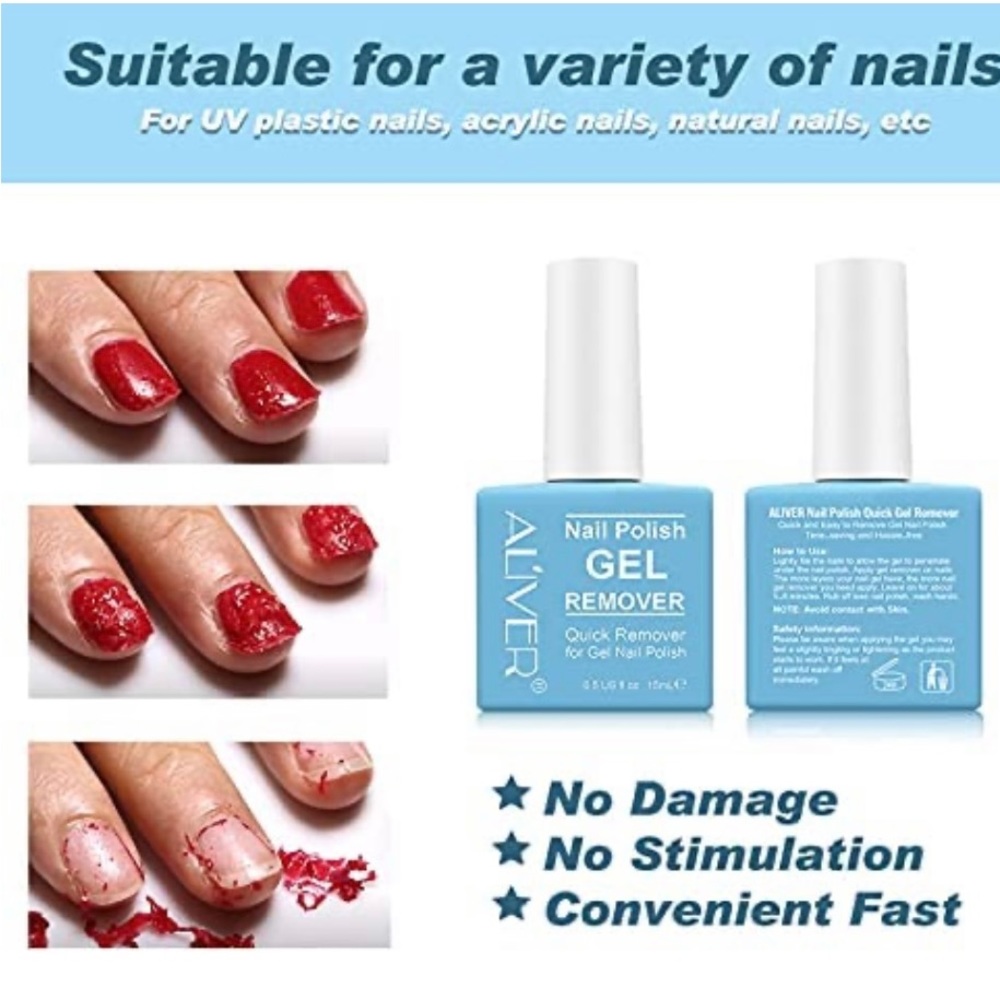 Gel Nail Polish Remover